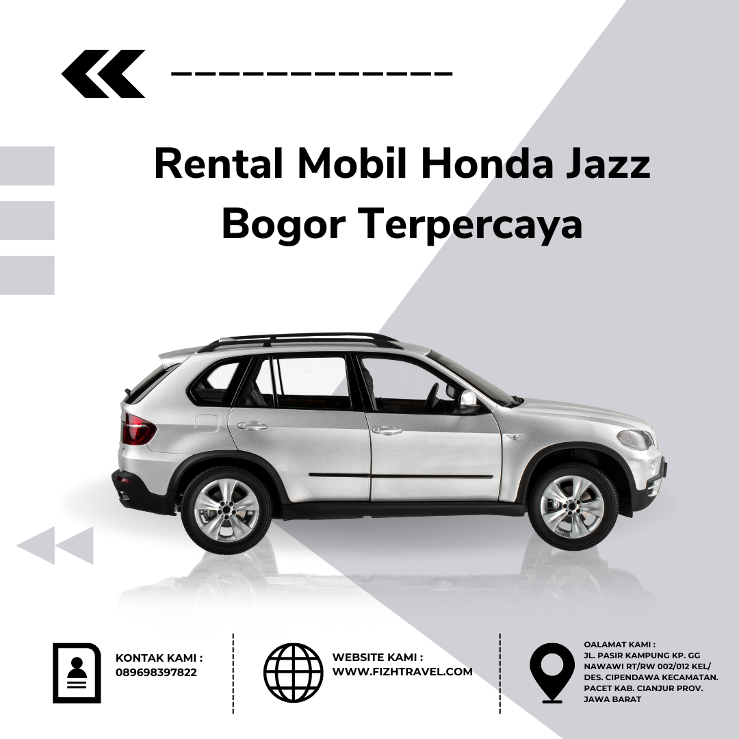 Rental Mobil Honda Jazz Bogor Terpercaya
