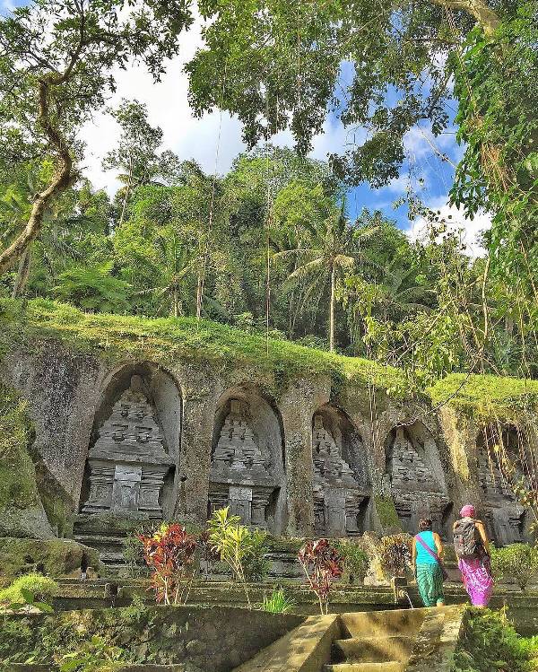 Candi Gunung Kawi di Gianyar yang sangat menghipnotis 1 Pura Gunung Kawi Tampaksiring Bali @achmadsholeh