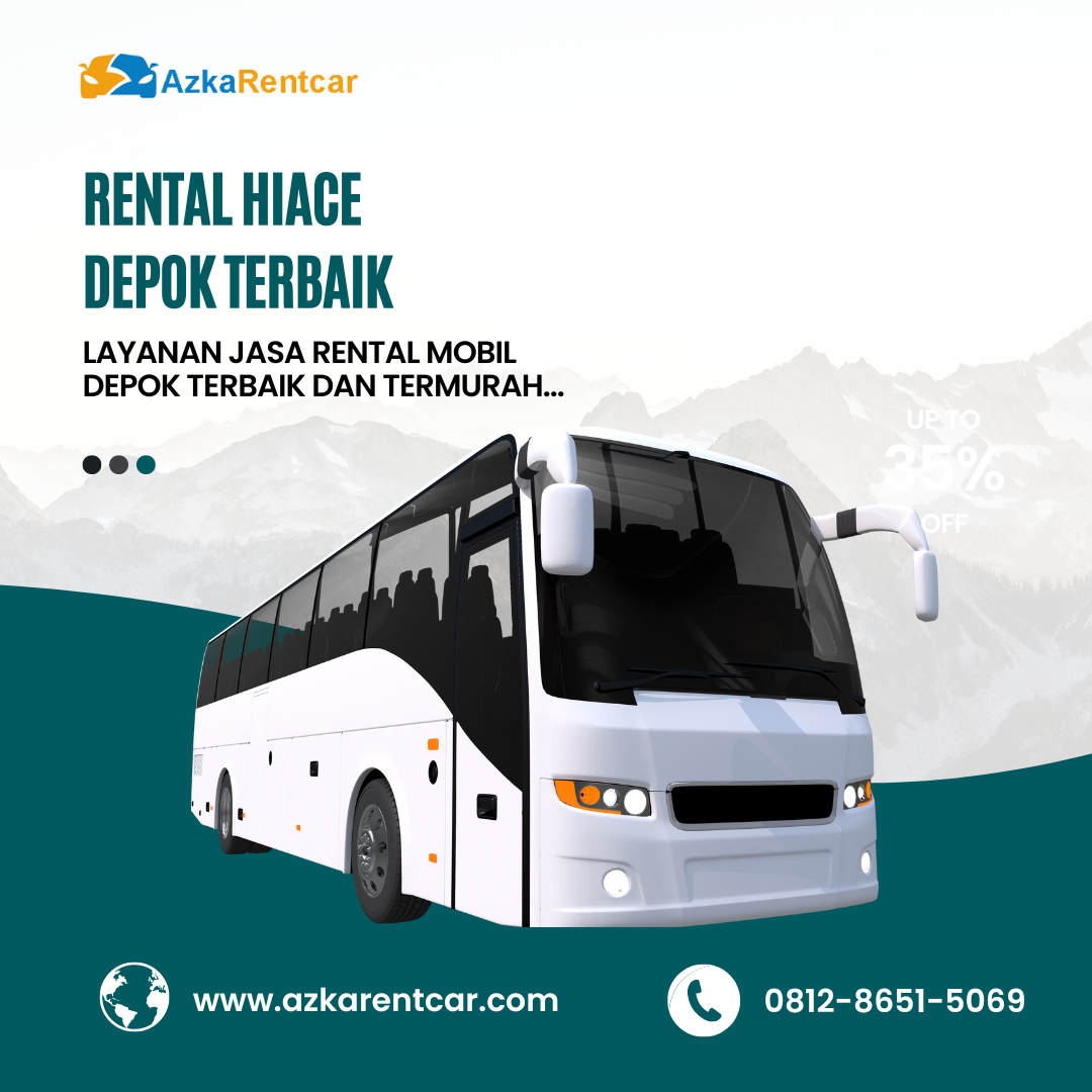 Rental Hiace Depok Terbaik